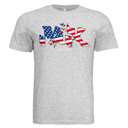 WHITE FLECK TRIBLD - FRONT