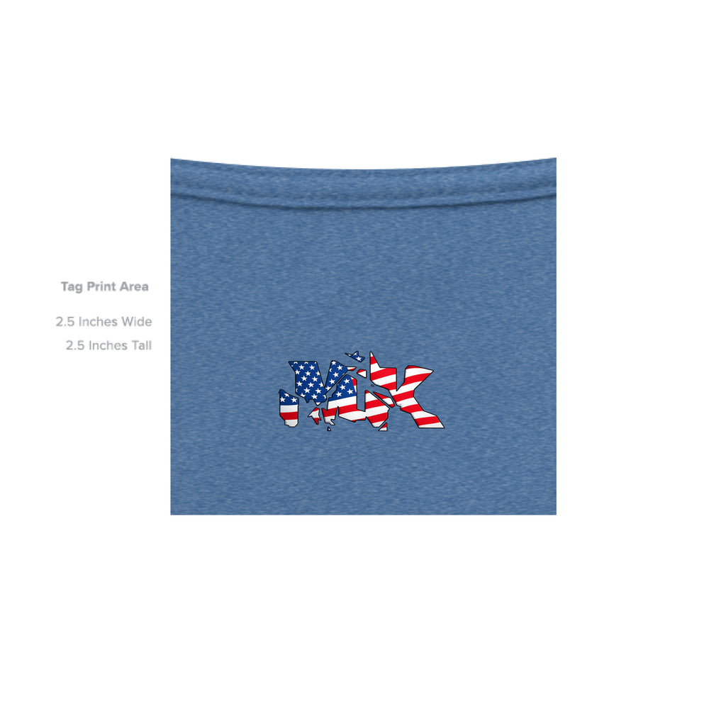 Solid True Royal Triblend - INSIDE_TAG_LINE
