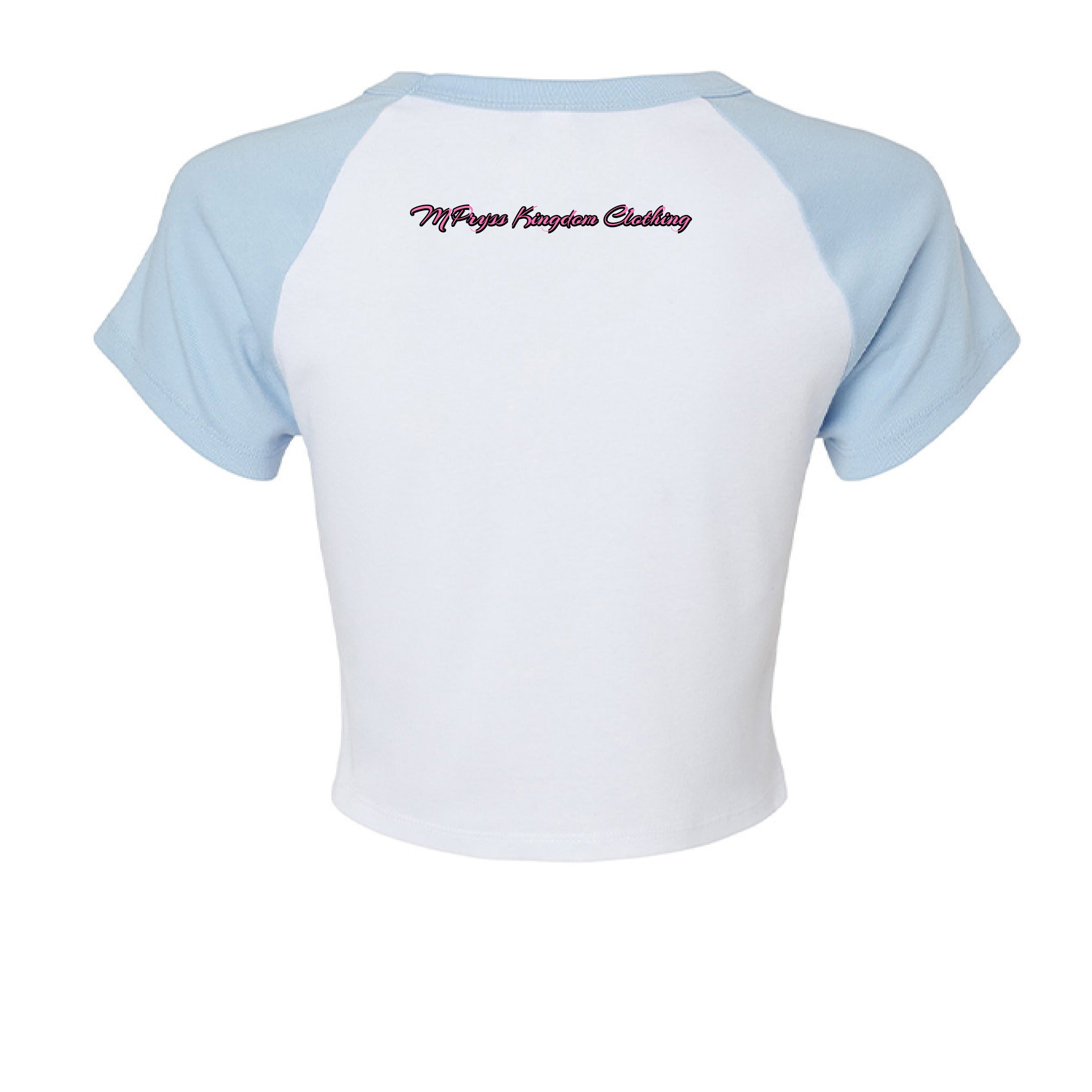 WHITE/ BABY BLUE - BACK