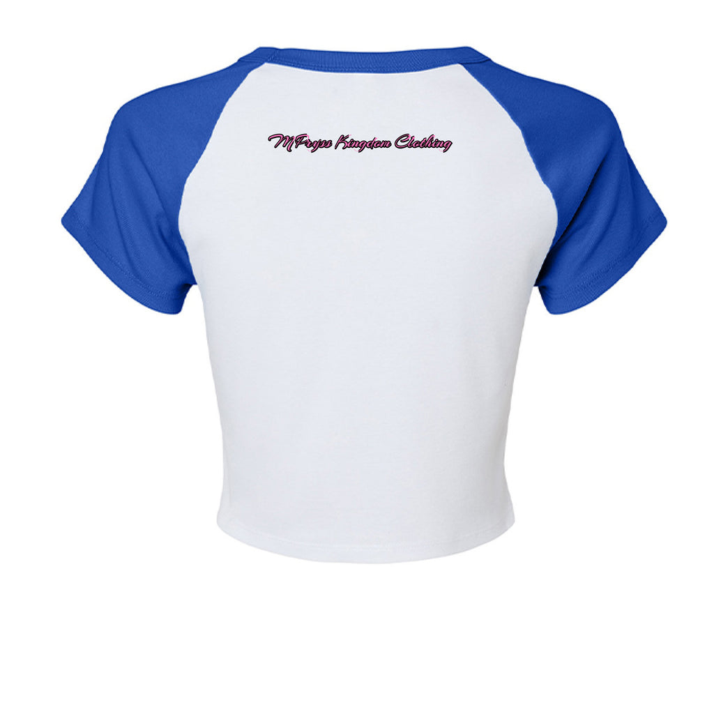 WHITE/ TR ROYAL - BACK