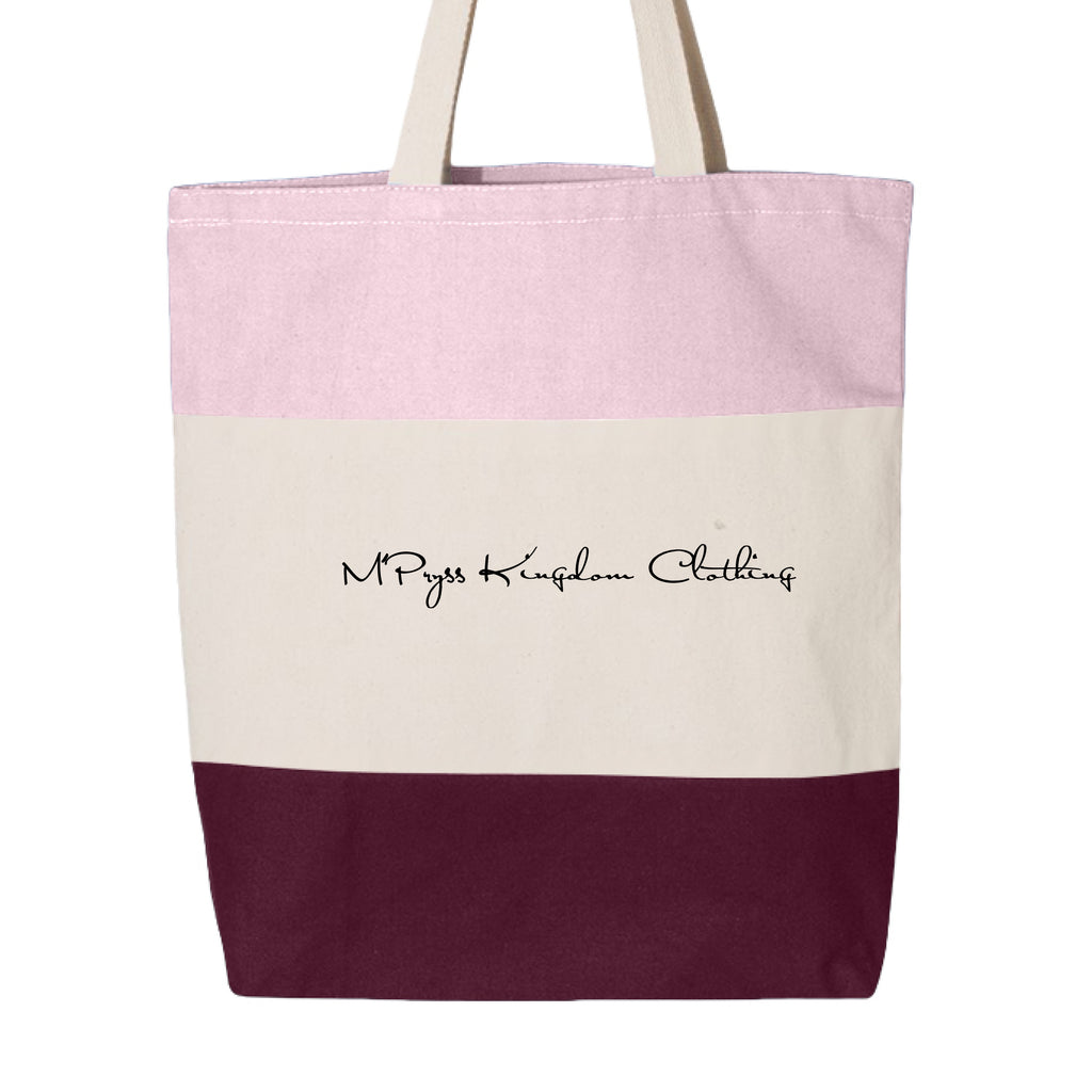 Maroon/ Natural/ Light Pink - BACK