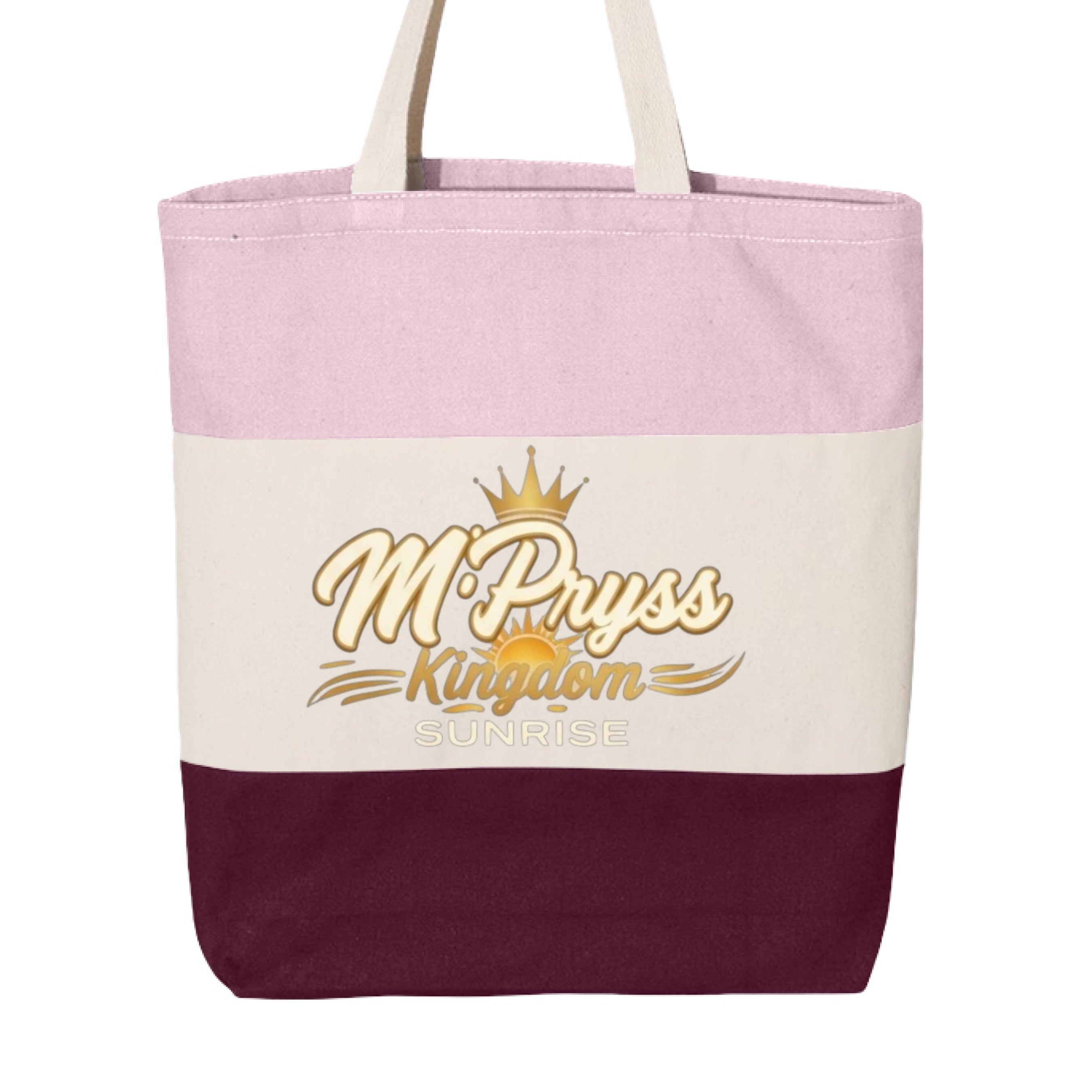 Maroon/ Natural/ Light Pink - FRONT