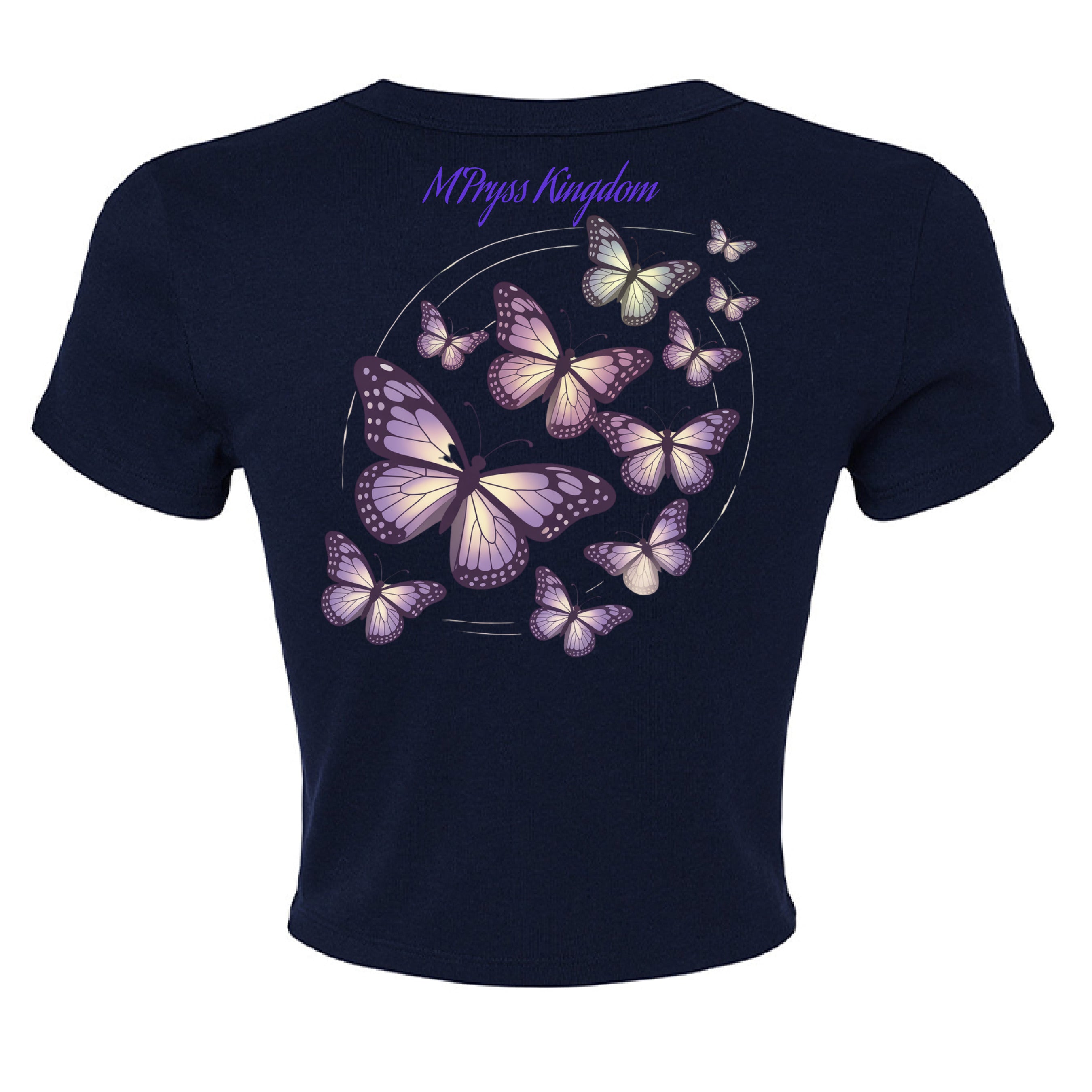 SOLID NAVY BLEND - BACK